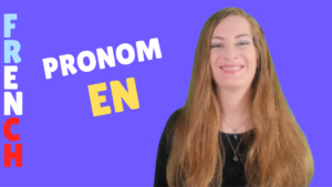 Pronom en